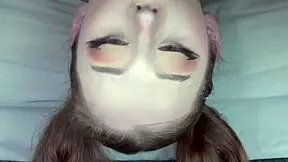 Beautiful European Teen With Pigtails Getting Facefucked Balls Deep Throatpie Cumshot.