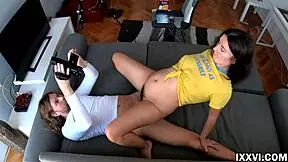 hairy cunt stepsister riding hard cock cowgirl