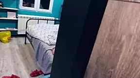 Can you believe she took control of her step brother's fuck machine?