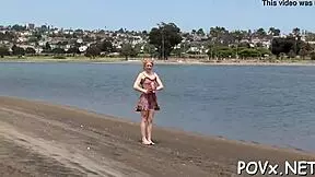 stunning chick with gorgeous butt gets pounded hard in rough pov