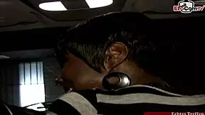 Black Ebony Slut With Huge Tits Picked Up On The Street!