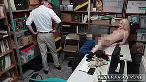 Police Is Coming Attempted Thief Gets Petite 18+ Blonde in Uniform