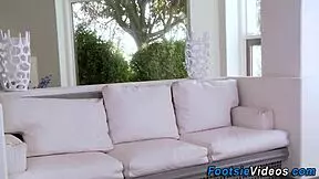 Teenager's toes get spunked