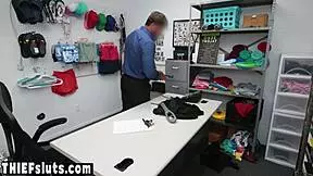 delilah day as teen suspect gets punished by officer at work