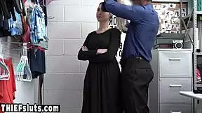 delilah day as teen suspect gets punished by officer at work