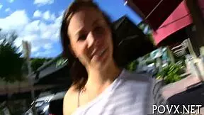 Wet Sex Competition Blowjob On Sofa