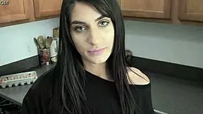 Step brother dares to fuck teen sister's ass with seduction and teasing.