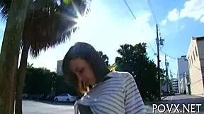 Wet Sex Competition Blowjob On Sofa