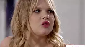 Tiny boob teen gets fingered