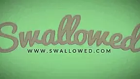 Young girl tries throat fucking