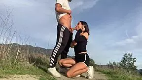 i got pounded by hailey rose in a public park!