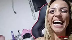 Voyeuristic View of Barbara Alves with CoupleLuna