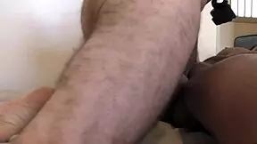 Homemade creampie with black ebony teen 18+ 😍 interracial fun