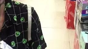 Milly Lasci Andando Com Vibrador No Shopping, Assfucking Fetish.