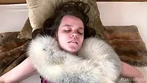 young shy teen ditches class for her debut porn shoot.