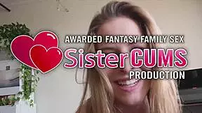 Cute Girl Obsessed With Stepbrother's Cock