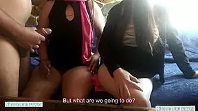 i interviewd two sexy gurls and they acceptd sex for the job part 2