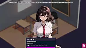 Did the Japanese teen student fuck with artificial intelligence in this provocative hentai anime?