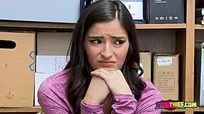 Officer interacts with emily in office reality setting