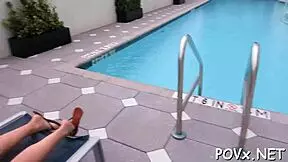 Lustful Girl Bends Down To Endure Hard And Wild Fuck