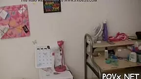 The naked cutie feels so excited as she exposes her cum-hole, ready to enjoy the hot fucking with passion and desire.