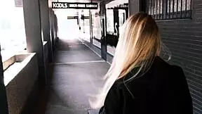 teen's first time at gloryhole without condom in german part 1