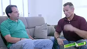 Alyce Anderson sucks Mr. Jones' big matured cock in hardcore cowgirl and blowjob action.