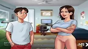 Friend Eats Mature Pussy In Summertimesaga