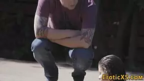 Horny teen 18+ babe rides a big cock in HD