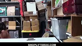 i punished that sexy brunette latina thief hard