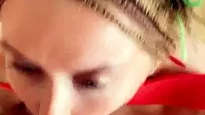 Skinny petite babe leashed and roughly fucked in ass until gaping cum fill