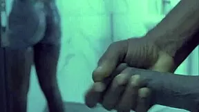 My step uncle didnt know that im aware that he peeps me every time im bathing while he touches his big cock