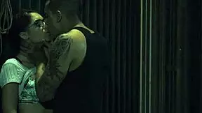 i'm a real stranded teen, hardfucked in public bondage