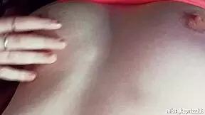 Sweet teen flaunts small assets
