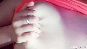 Young girl with big ass takes off her small 18+ pussy and tits on her phone in an amateur video