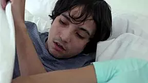 Andi Rose Notices Stepbro's Huge Cock and Masturbates in Shorts.