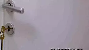 Teen rides roommate's boyfriend in dorm