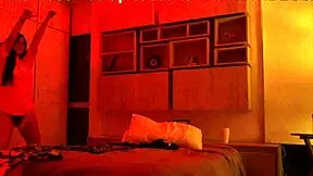 Linda Houston Starts To Dance In Full Red Light For Blowjob And Fucking!