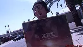 Hot brunette milf druuna enjoys anal fucking from a young guy