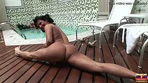 Brazilian teens preparing for anal scene.