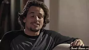 teen stepsister bent over for big dick doggystyle roleplay