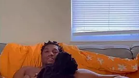 Hot ebony teen 18+ sucks and rides bbc with wet pussy