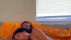 Hot ebony teen 18+ sucks and rides bbc with wet pussy