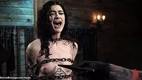 Lydia Black's hardcore bondage and gagging