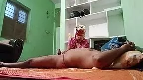 indian aunty sneaks away for steamy sex outside her home