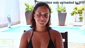 Chatting with the hot young 18+ babe getting POV assfucking and blowjob 😏