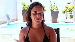 Chatting with the hot young 18+ babe getting POV assfucking and blowjob 😏