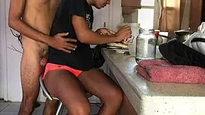 Mariangel Belle's hardcore breakfast treat