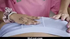 Stepsis confesses her deep lust for her stepbrother, leading to a hardcore POV threesome with monster cocks