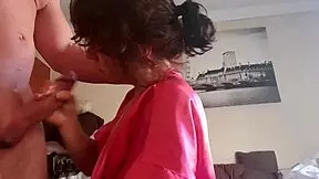 early mornin blowjob an handjob till i cum, mommy